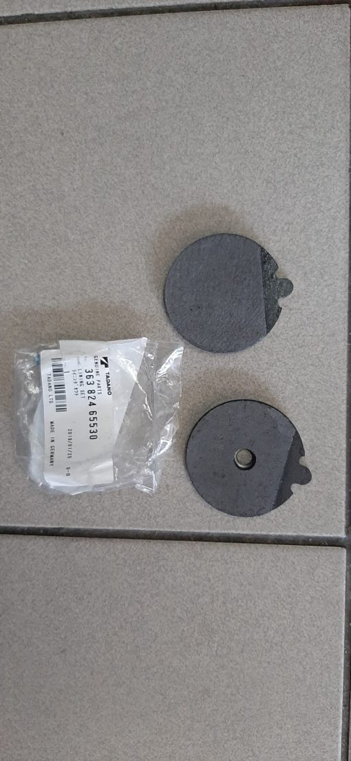 363-824-65530 | Brake Lining Set (Properller Hub) 1set/2pcs