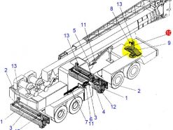 360-315-59900-CORRECT | OUTRIGGER | FRONT JACK | SEAL KITS | TADANO TG450M2