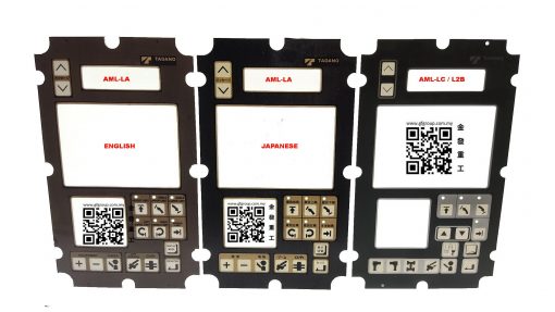 361-169-05030-J-WB|FRONT PANEL AML-LA | JAPAN| WITH BUTTON