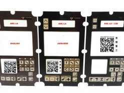 361-169-05030-E-NB|FRONT PANEL AML-LA | ENGLISH | NO BUTTON