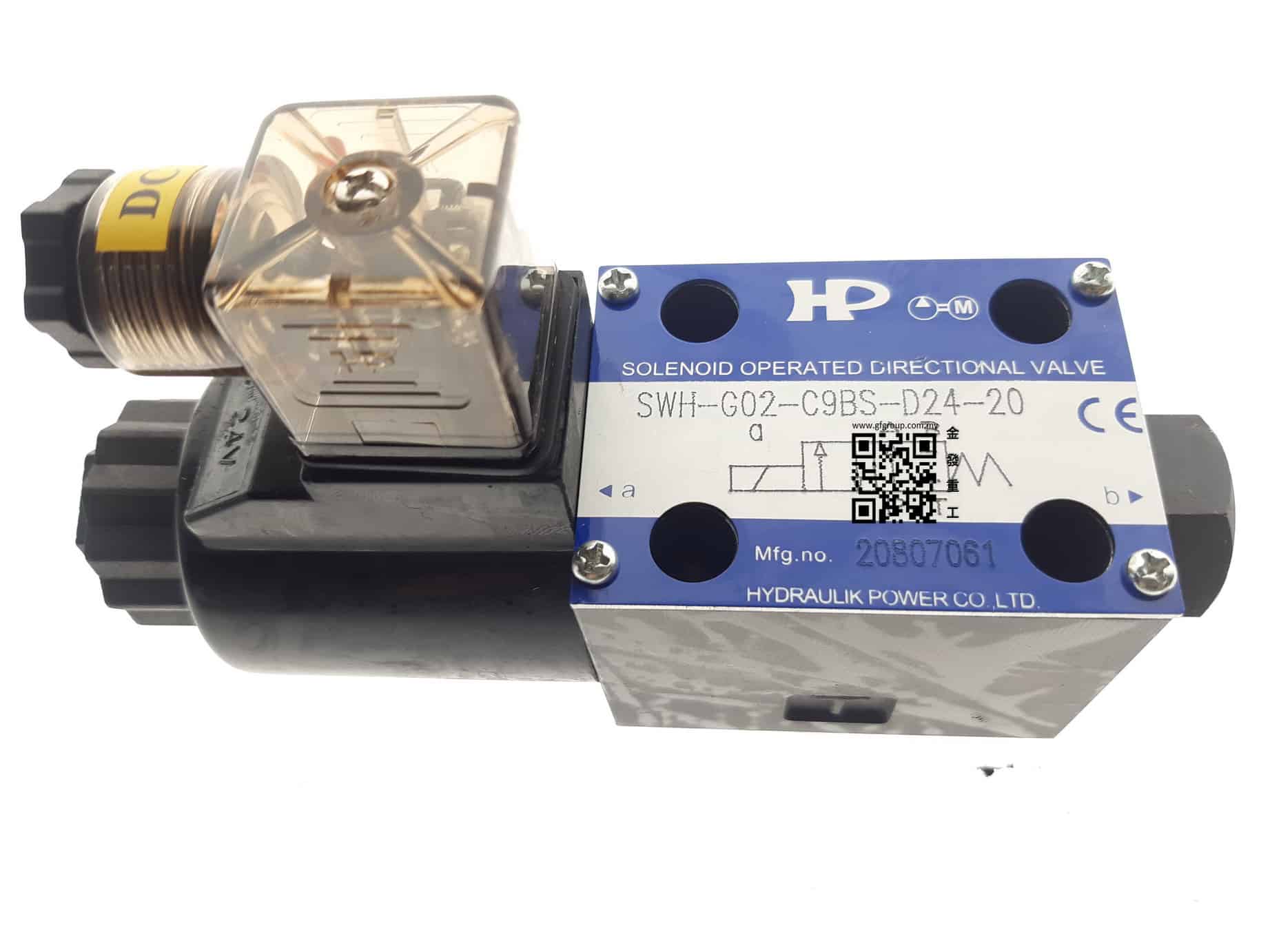 SWH-G02-C9BS-D24-20 | Directional Valve