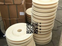 Uni-PLS-16.14-NY | PULLEY NYLON 16.14" A:410 B:70 C:20 D:60 E:51 J:190 Bearing