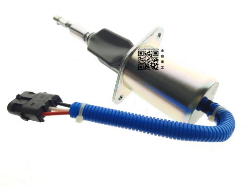 KM-ST1015-24-OFFSW | ENGINE STOP SOLENOID 24V FLANGE/PG-EXTEND/SK-3PIN